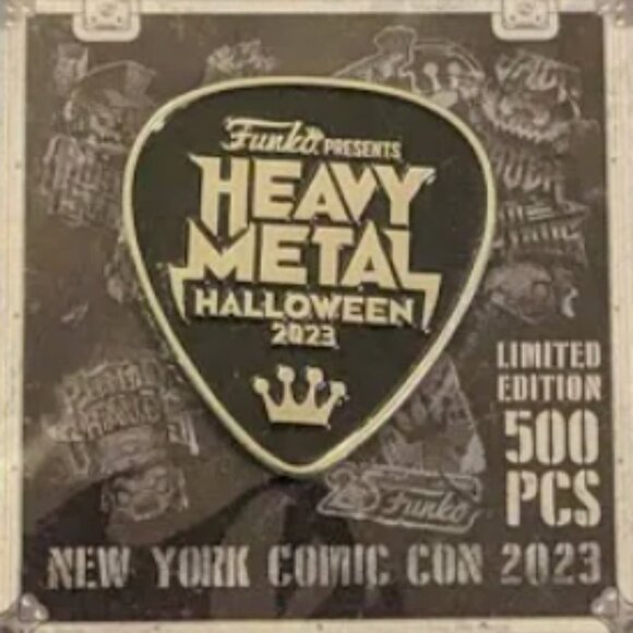 Funko x Heavy Metal Halloween 2023 Pin – NYCC Exclusive (Limited Edition 500) - Picture 3 of 3
